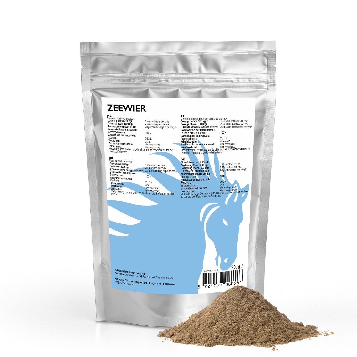 Zeewier paard 200 gram