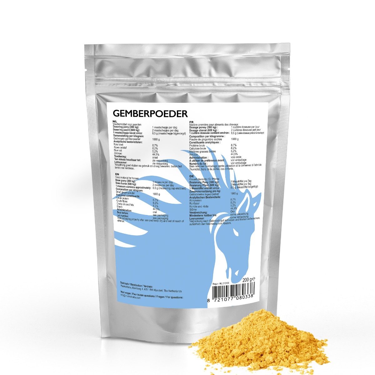 Gember paard 200 gram