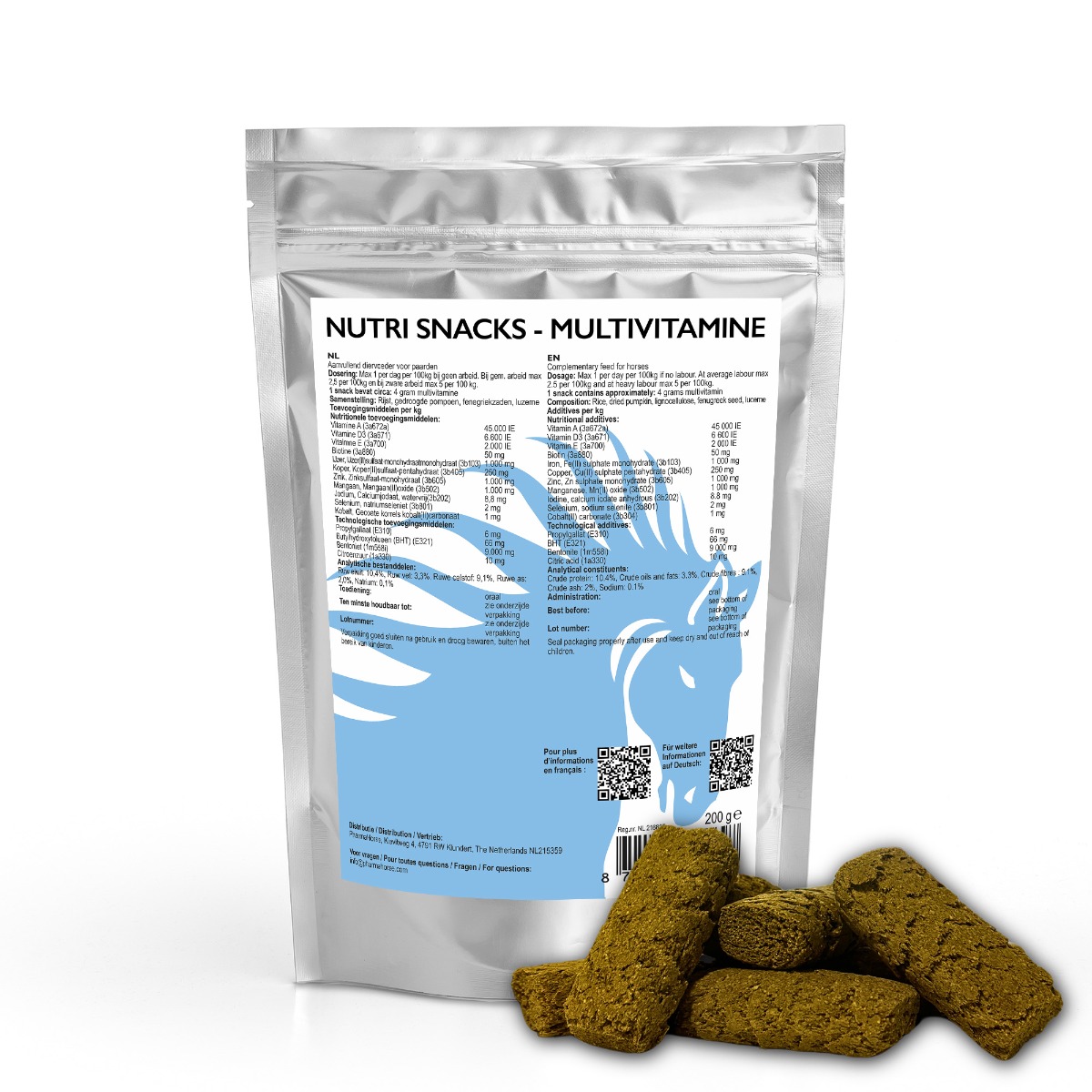 Nutri Snacks Multivitamine 200 gram