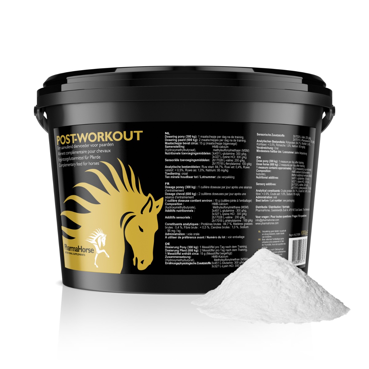 Post workout paard 1000 gram