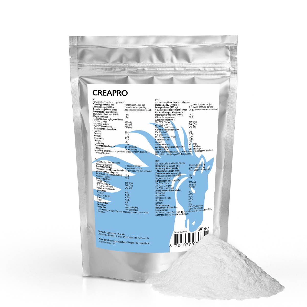 Creapro paard 200 gram