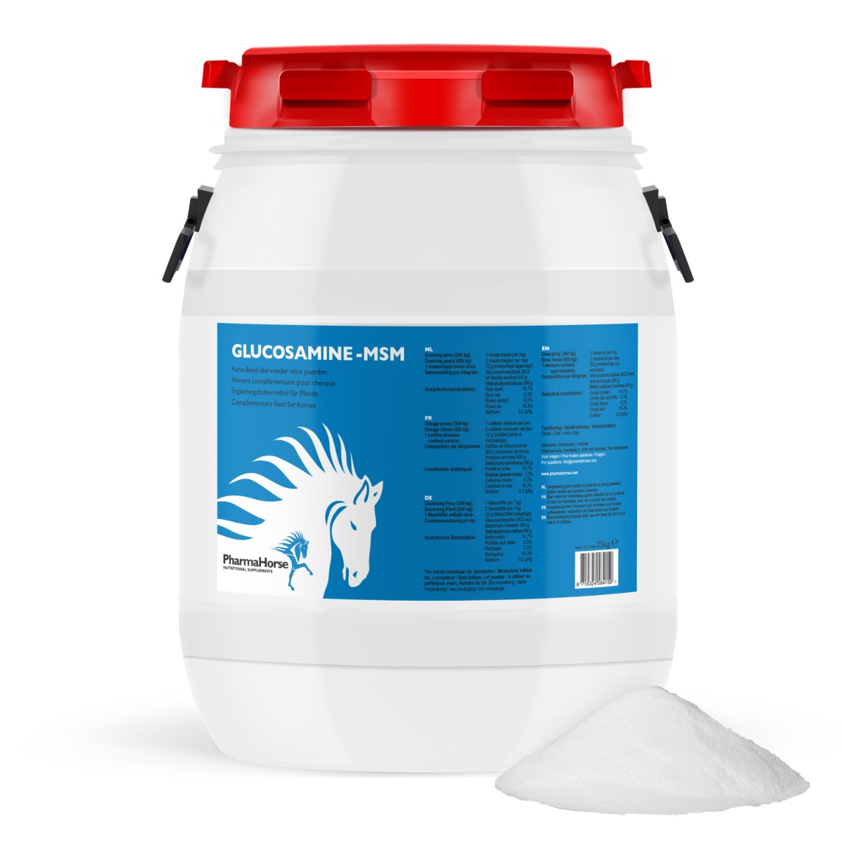 Glucosamine & MSM paard 25 kg