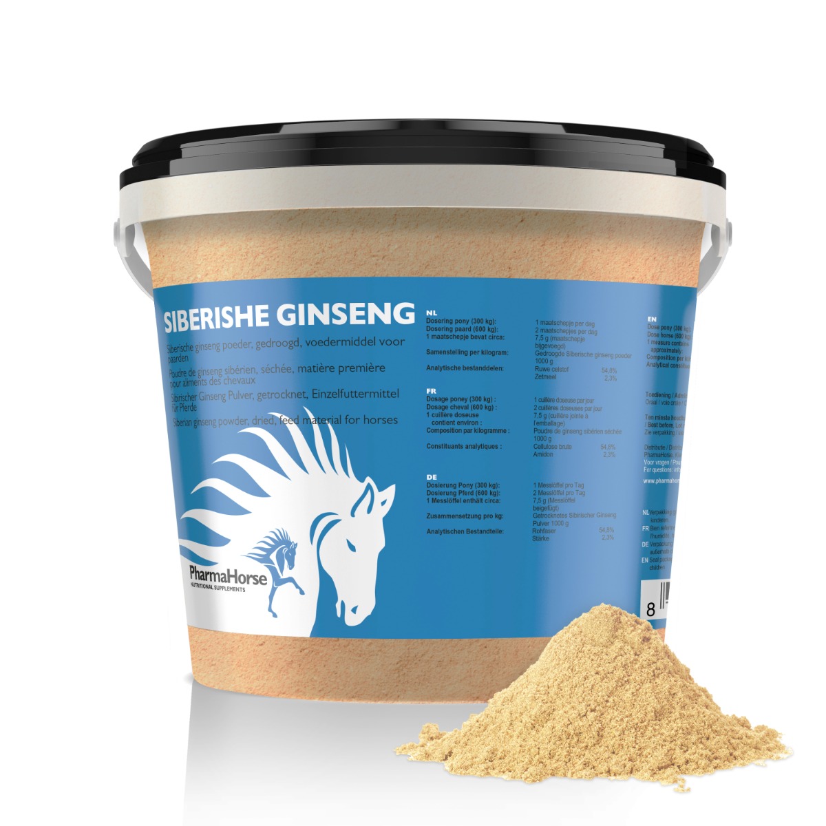 PharmaHorse Siberische Ginseng 1000gr