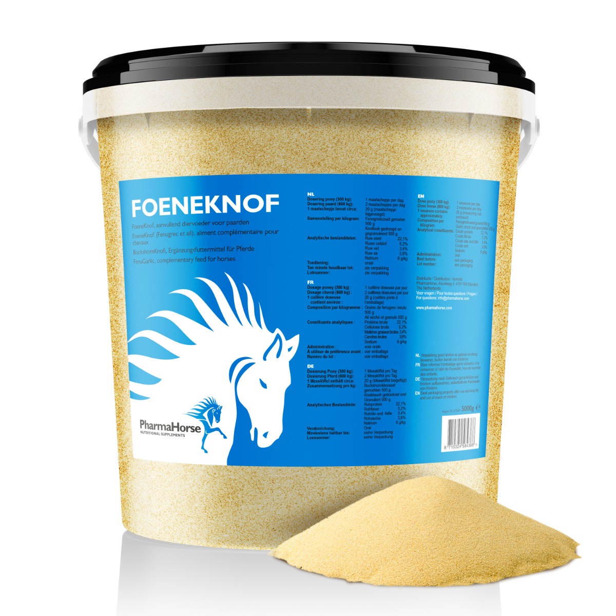 FoeneKnof paard 5000 gr.