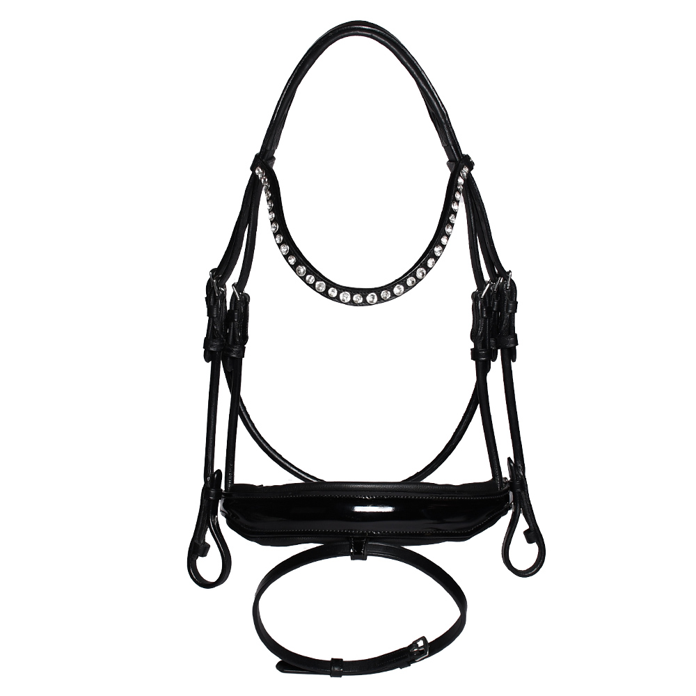 Emilia Horsewear Hoofdstel Small Pony - Zwart