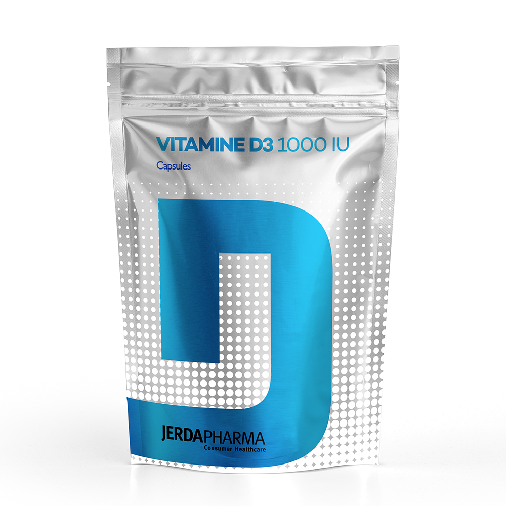Vitamine D3 1000 IU met olijfolie
