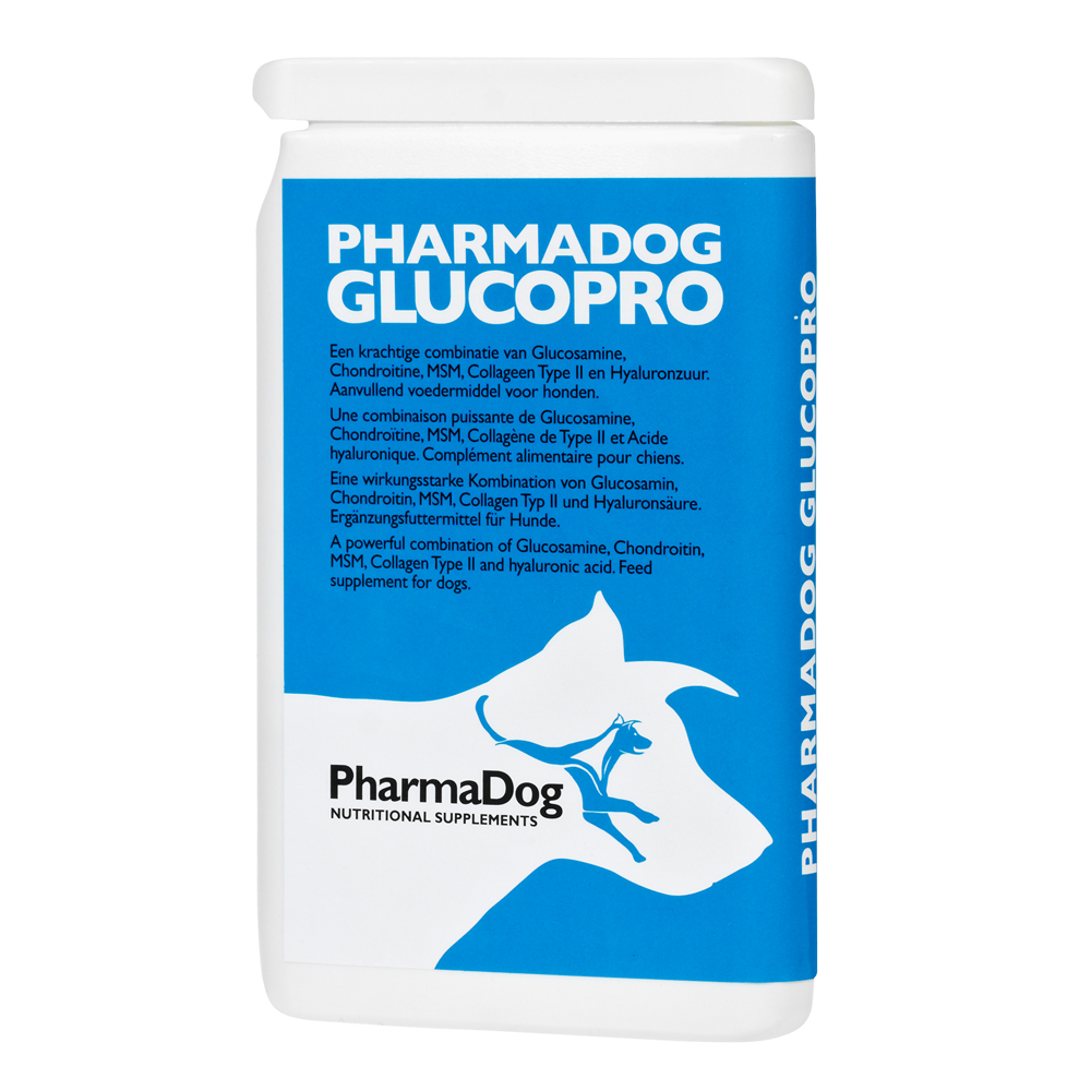 Afbeelding Glucopro hond door Pharmahorse.nl