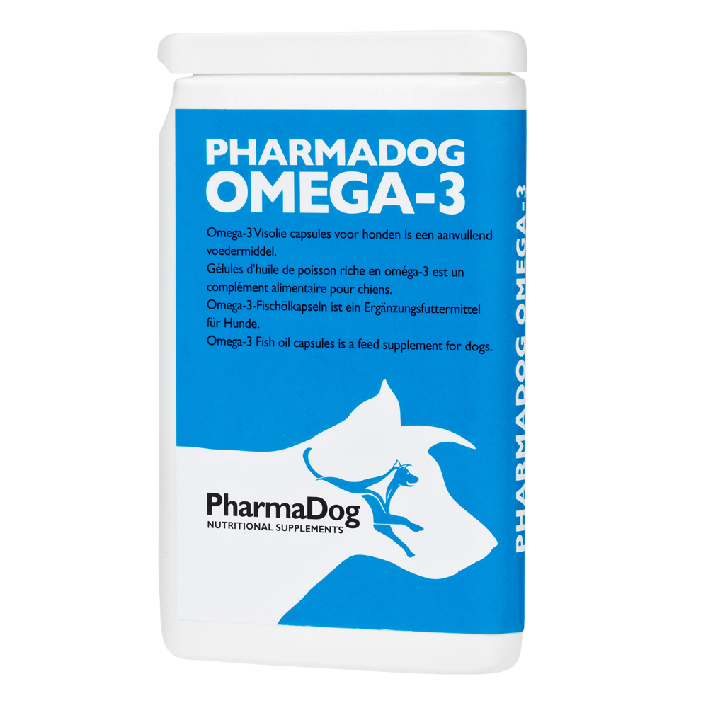 Afbeelding Omega-3 hond door Pharmahorse.nl